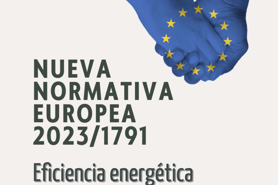 Directiva (UE) 2023/1791 del Parlamento Europeo y del Consejo de 13 de septiembre de 2023 relativa a la eficiencia energética.