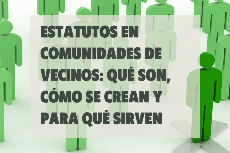 Estatutos en comunidades